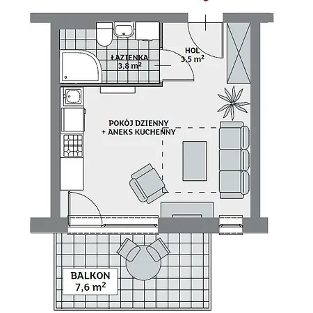 Apartament Nr 39 Baltic Park Stegna (Pomerania)
